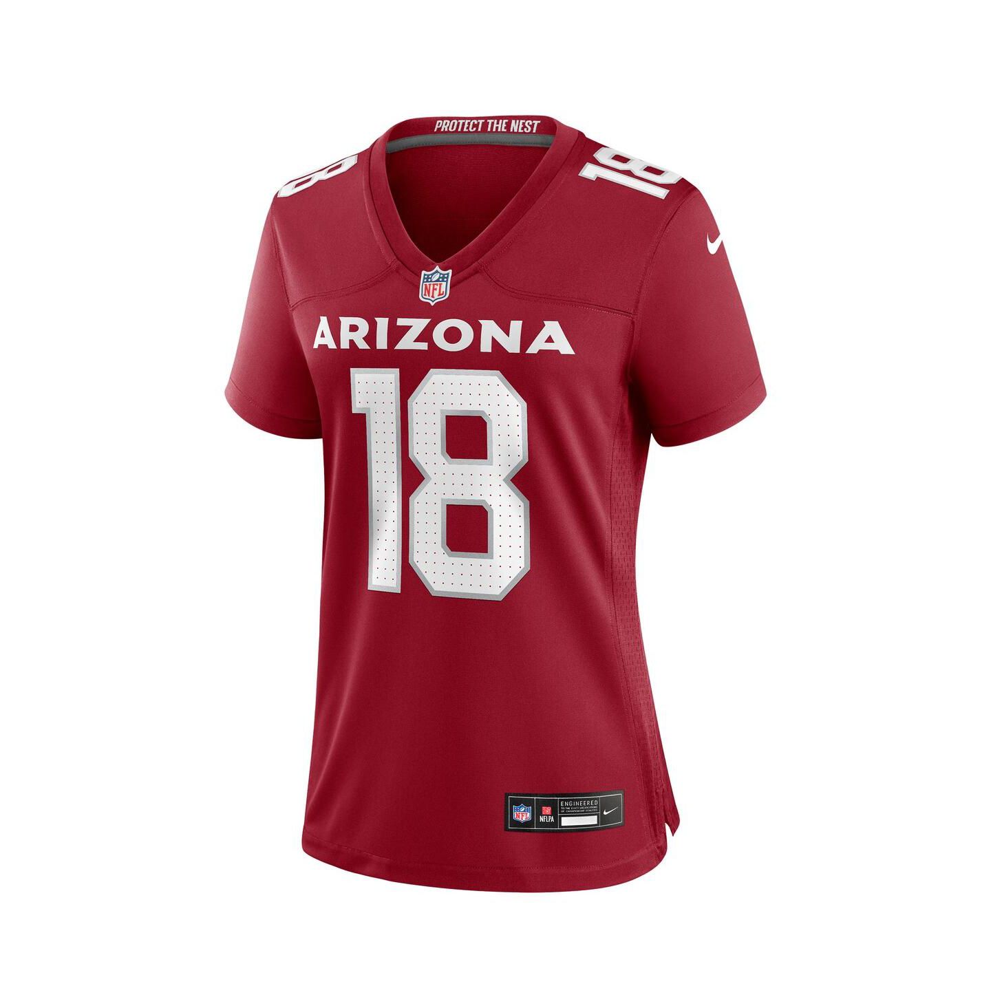 Женский топ Nike Marvin Harrison Jr. Cardinal Arizona Cardinals Player Game Jersey — фото 2