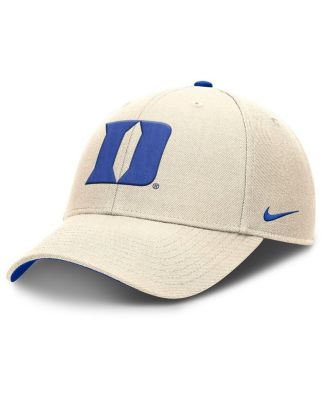 Nike - Men's Natural Duke Blue Devils Rise Primetime Performance Trucker Adjustable Hat