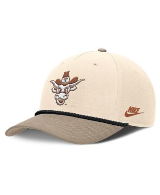 Nike - Men's Natural Texas Longhorns Rise Legacy Throwback Logo Adjustable Hat