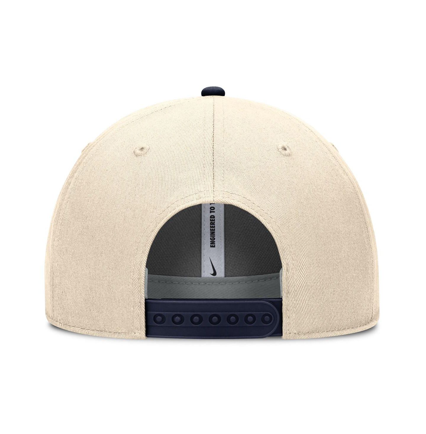 Мужская кепка Nike Natural West Virginia Mountaineers Rise Legacy Adjustable Hat — фото 3