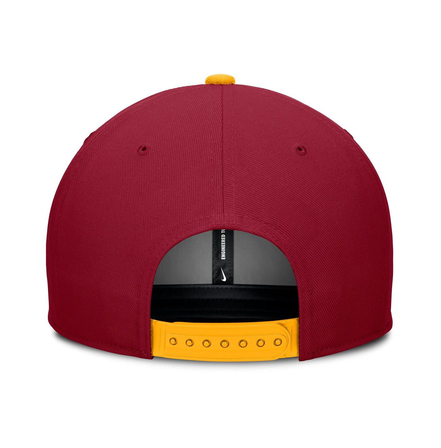 Мужская кепка Nike Garnet/Cream Florida State Seminoles Pro Legacy Script Snapback Hat — фото 3