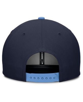 Men's Navy/Cream North Carolina Tar Heels Pro Legacy Script Snapback Hat