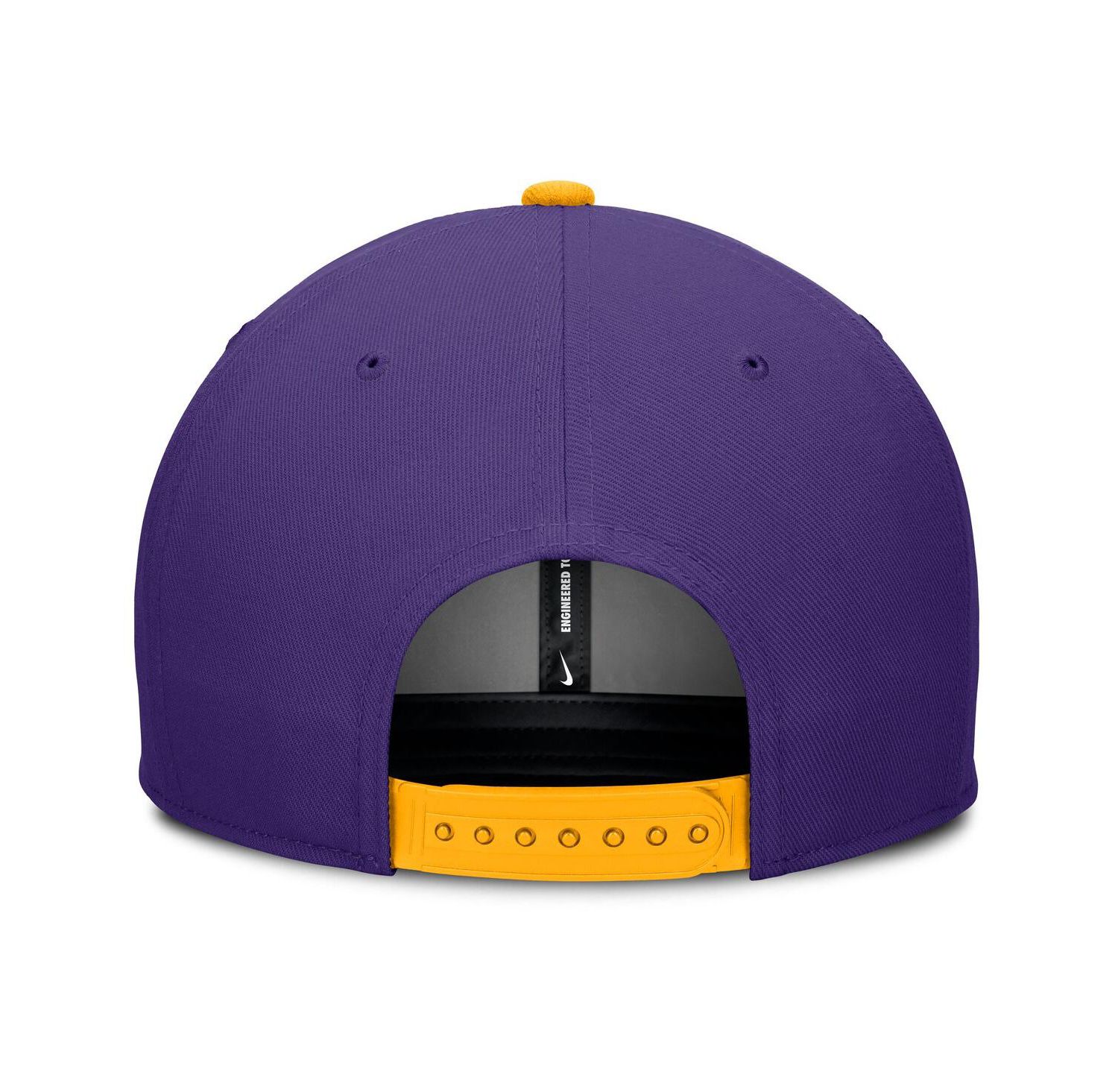 Men's Purple/Cream LSU Tigers Pro Legacy Script Snapback Hat