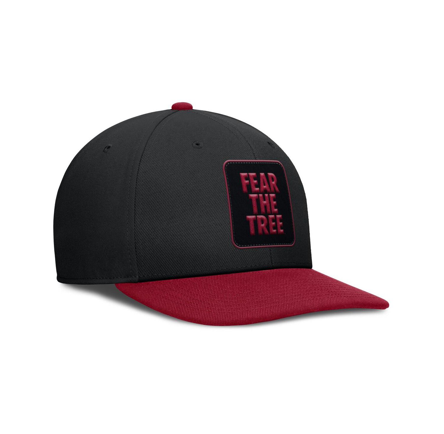 Men's Black/Cardinal Stanford Cardinal 2025 Sideline Campus Pro Local Snapback Hat
