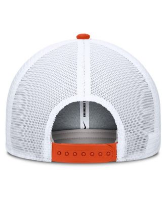 Men's Orange/White Clemson Tigers Rise Primetime Performance Trucker Adjustable Hat