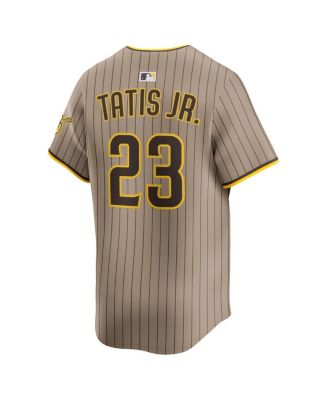 Men's Fernando Tatis Jr. Khaki San Diego Padres Alternate Limited Player Jersey