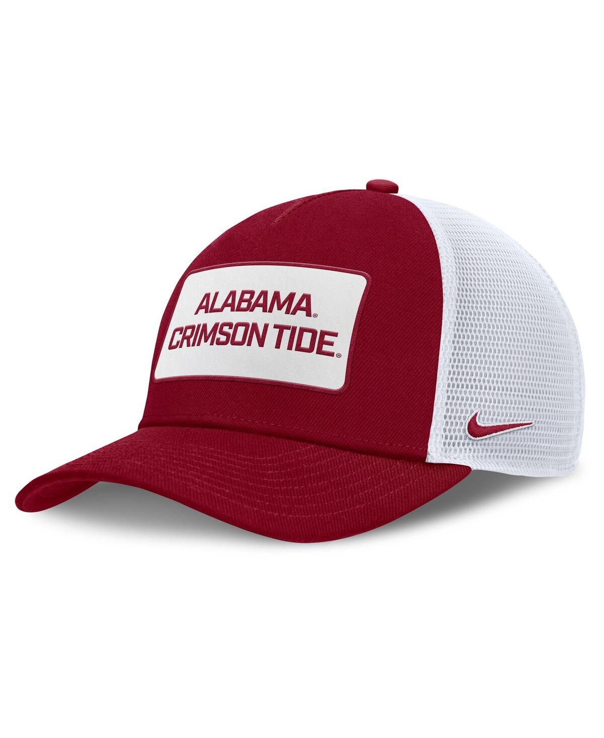 Nike Alabama On-field Rise  Men's College Trucker Adjustable Hat In Red