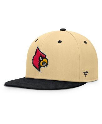 Fanatics - Men's Gold/Black Louisville Cardinals Balance Fitted Hat
