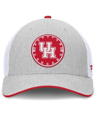 Men's Heather Gray Houston Cougars Trigger Flex Hat
