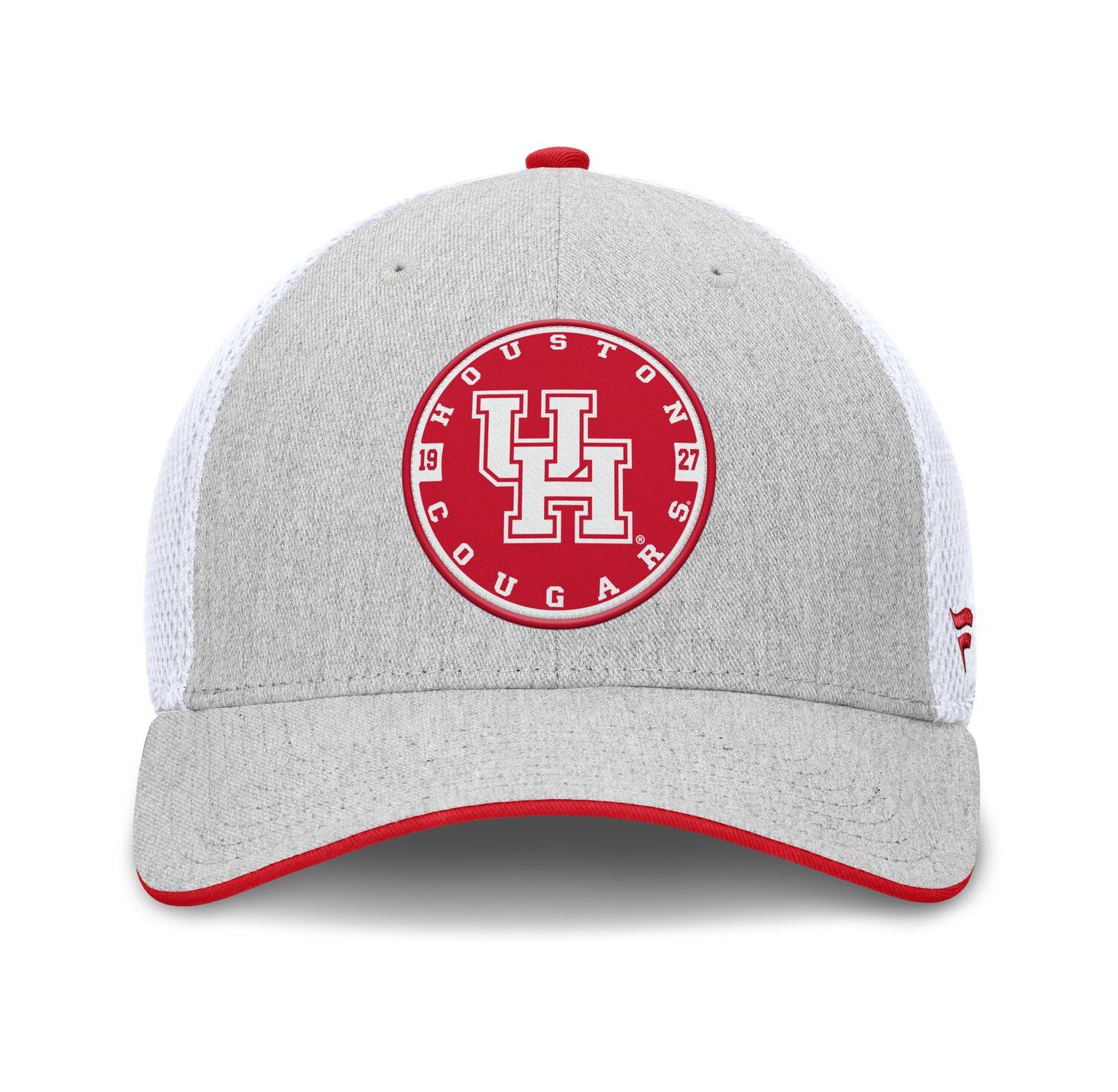 Men's Heather Gray Houston Cougars Trigger Flex Hat