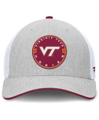 Men's Heather Gray Virginia Tech Hokies Trigger Flex Hat