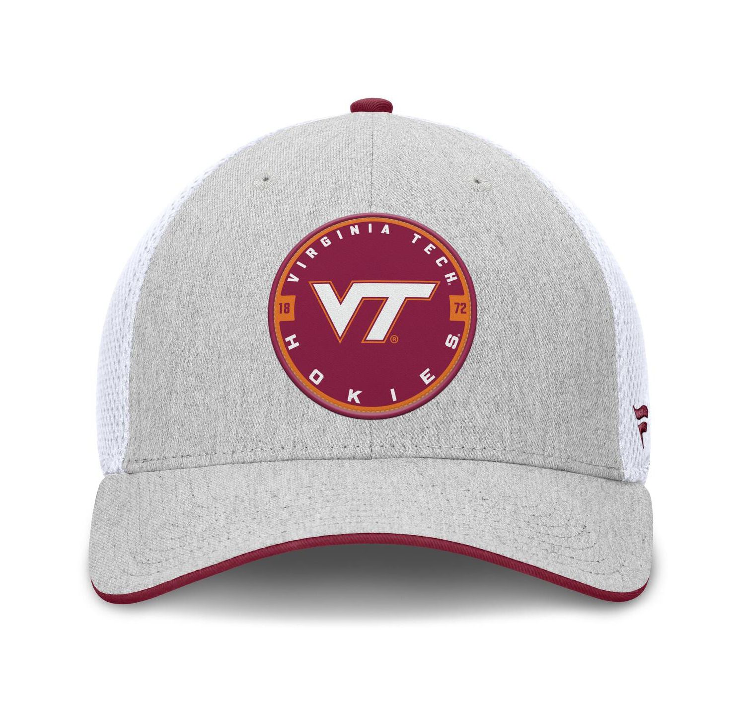 Men's Heather Gray Virginia Tech Hokies Trigger Flex Hat