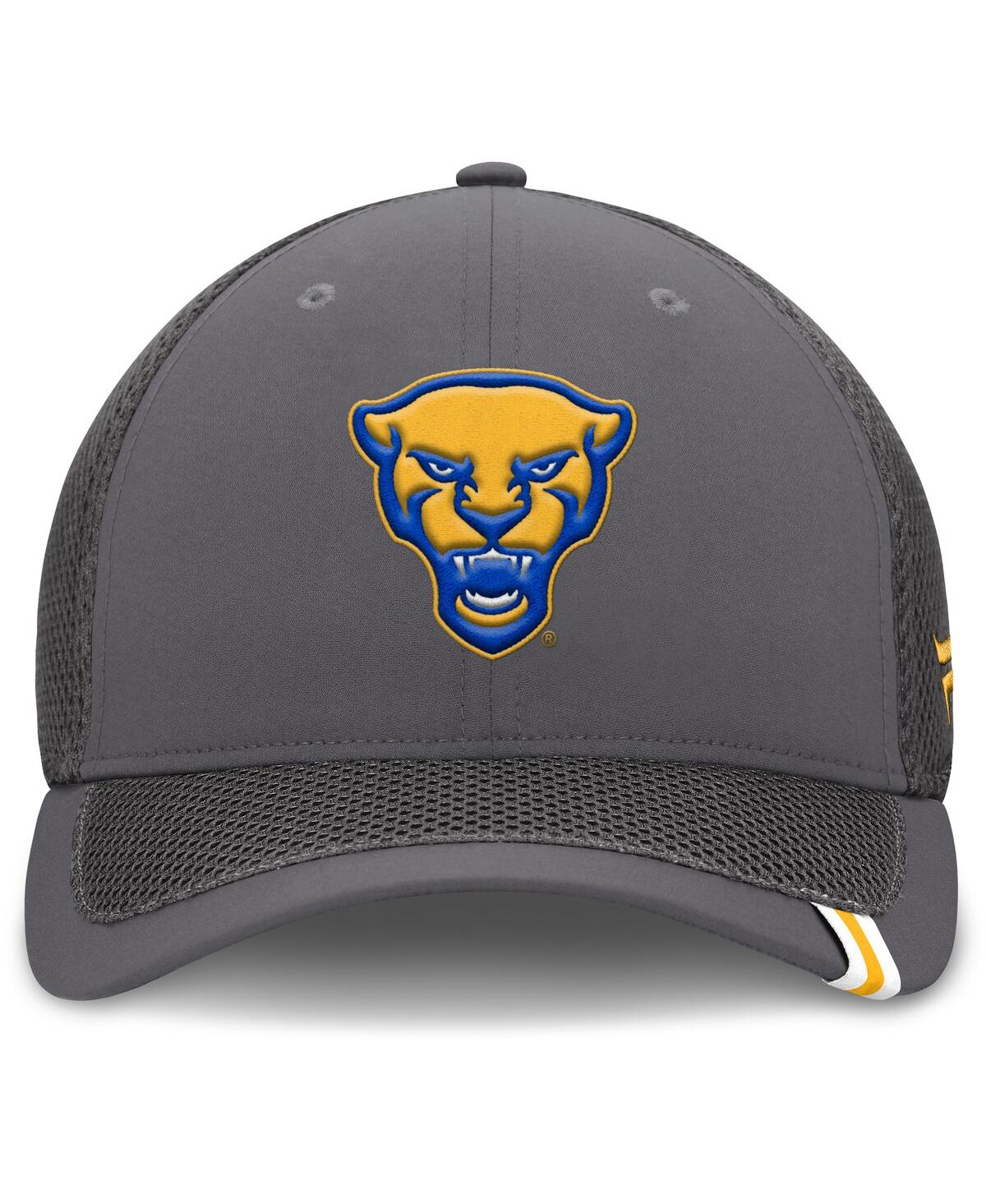 Fanatics Men's Gray Pitt Panthers Clincher Flex Hat In Gray