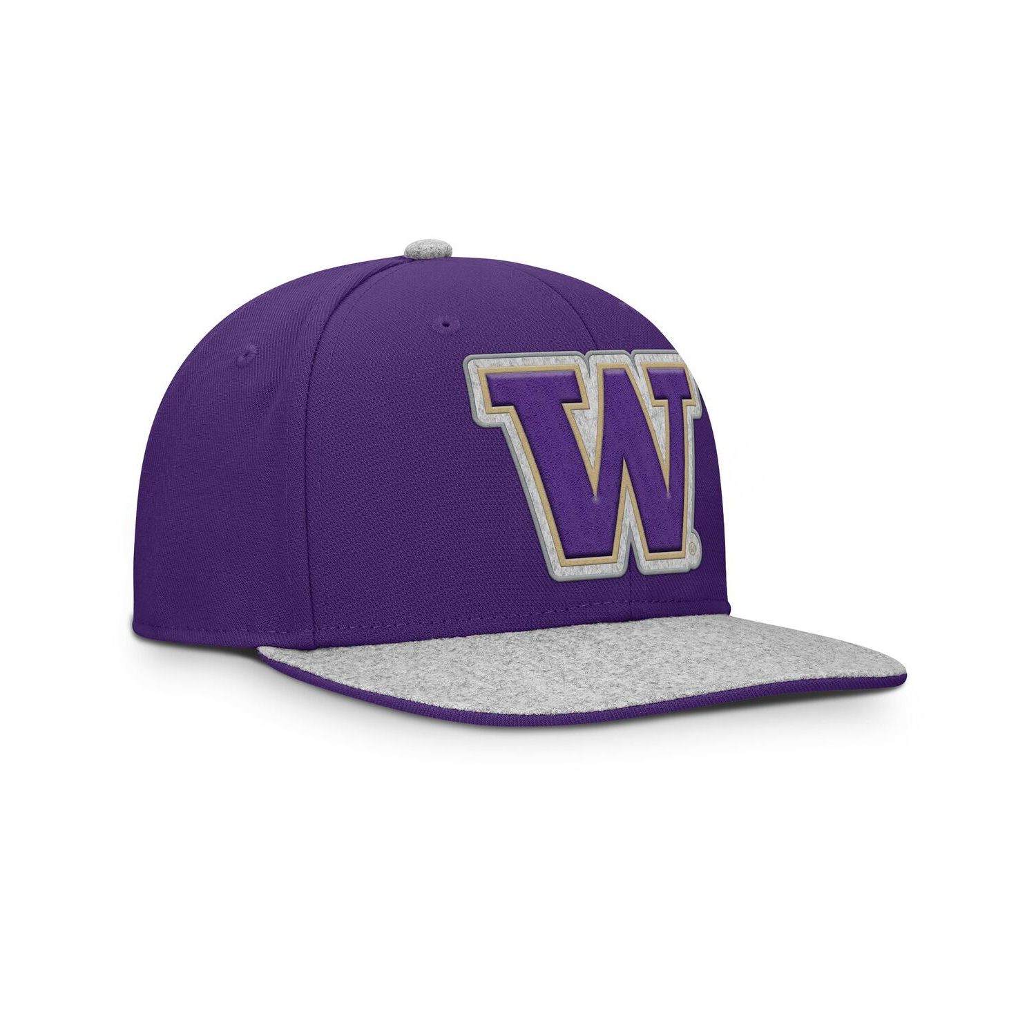 Men's Purple Washington Huskies Loden Snapback Hat