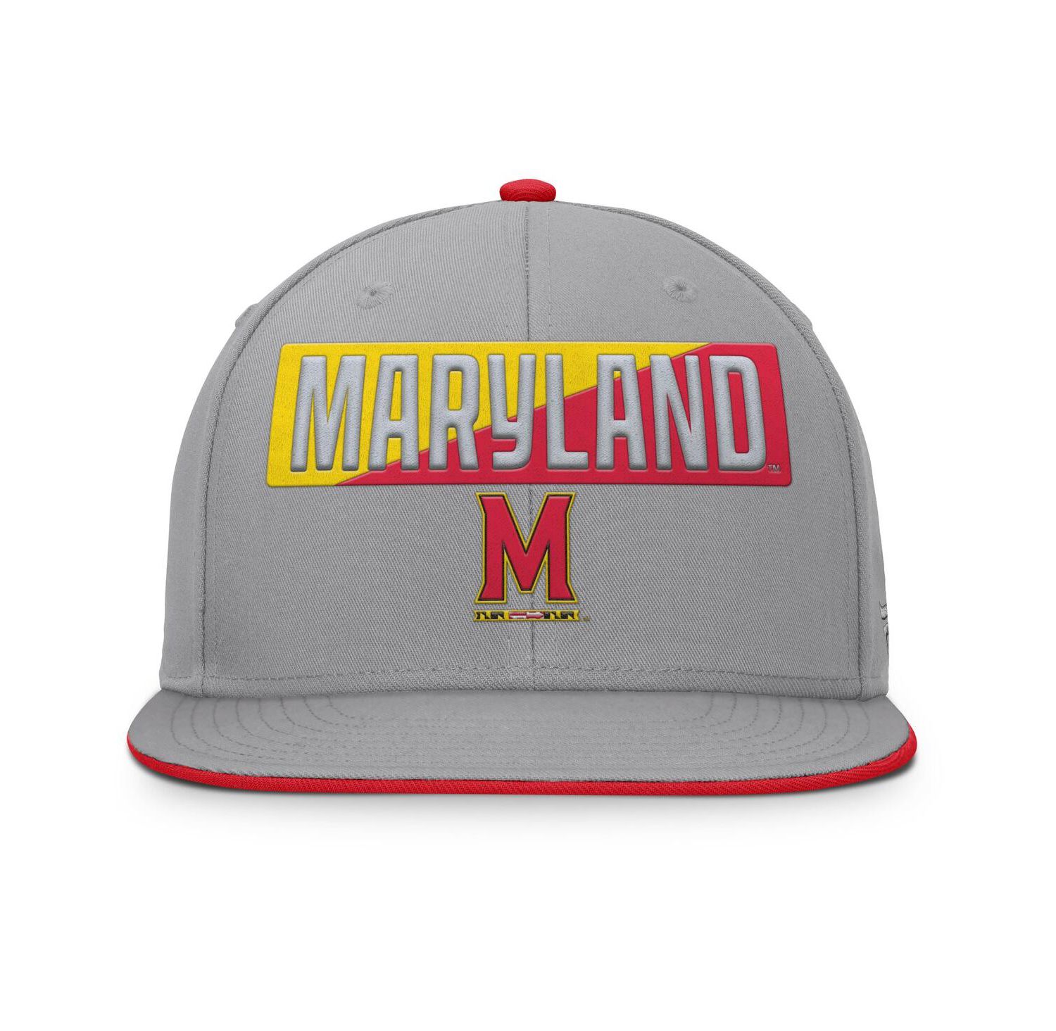 Men's Gray Maryland Terrapins Duo Snapback Hat