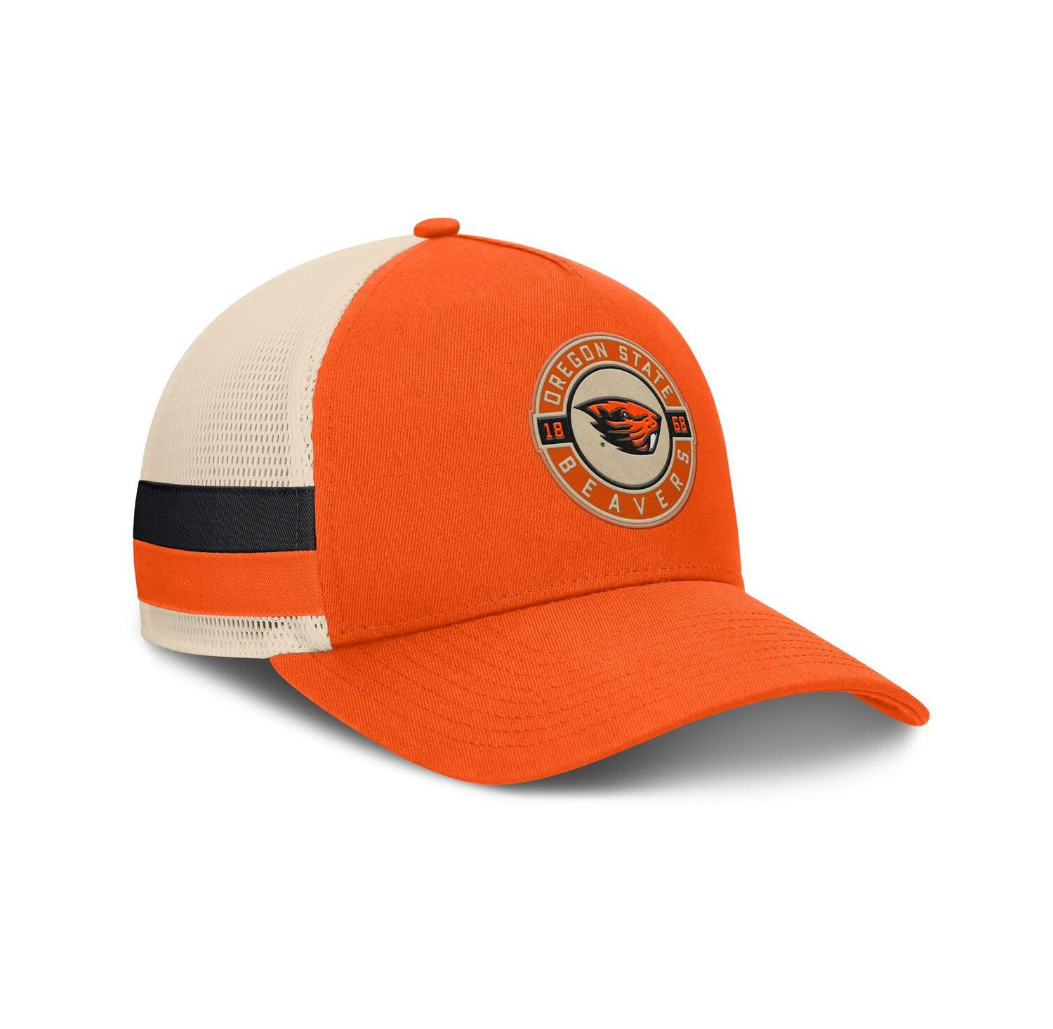 Men's Orange/Cream Oregon State Beavers Prestige Trucker Adjustable Hat