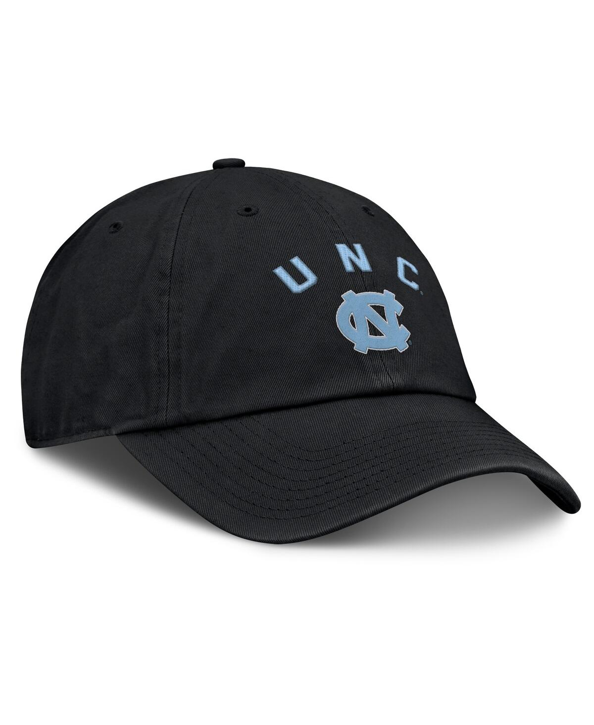 Fanatics Men's Black North Carolina Tar Heels Myth Adjustable Hat In Black