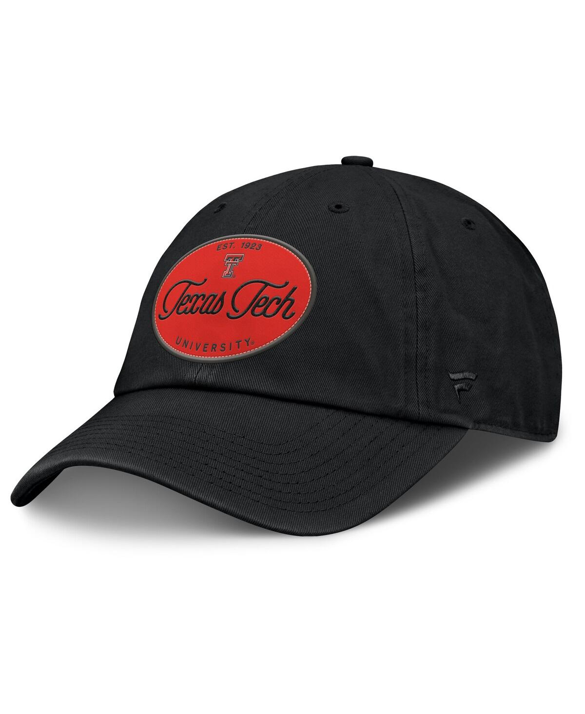 Women's Black Texas Tech Red Raiders Candid Adjustable Hat - Black