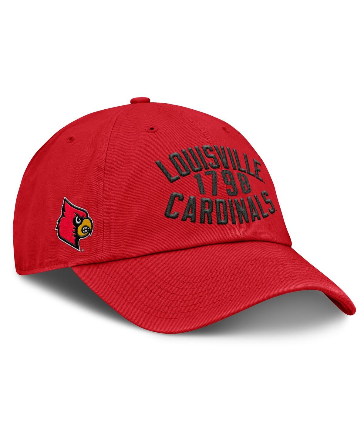 Fanatics Men's Red Louisville Cardinals Archer Adjustable Hat In Red