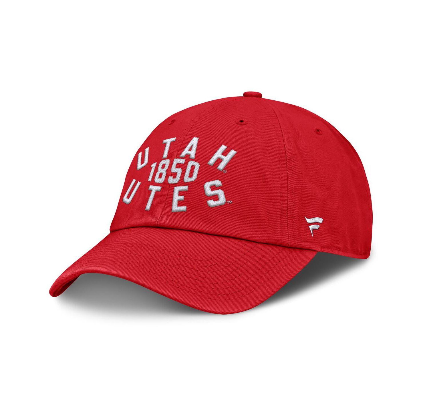 Men's Red Utah Utes Archer Adjustable Hat