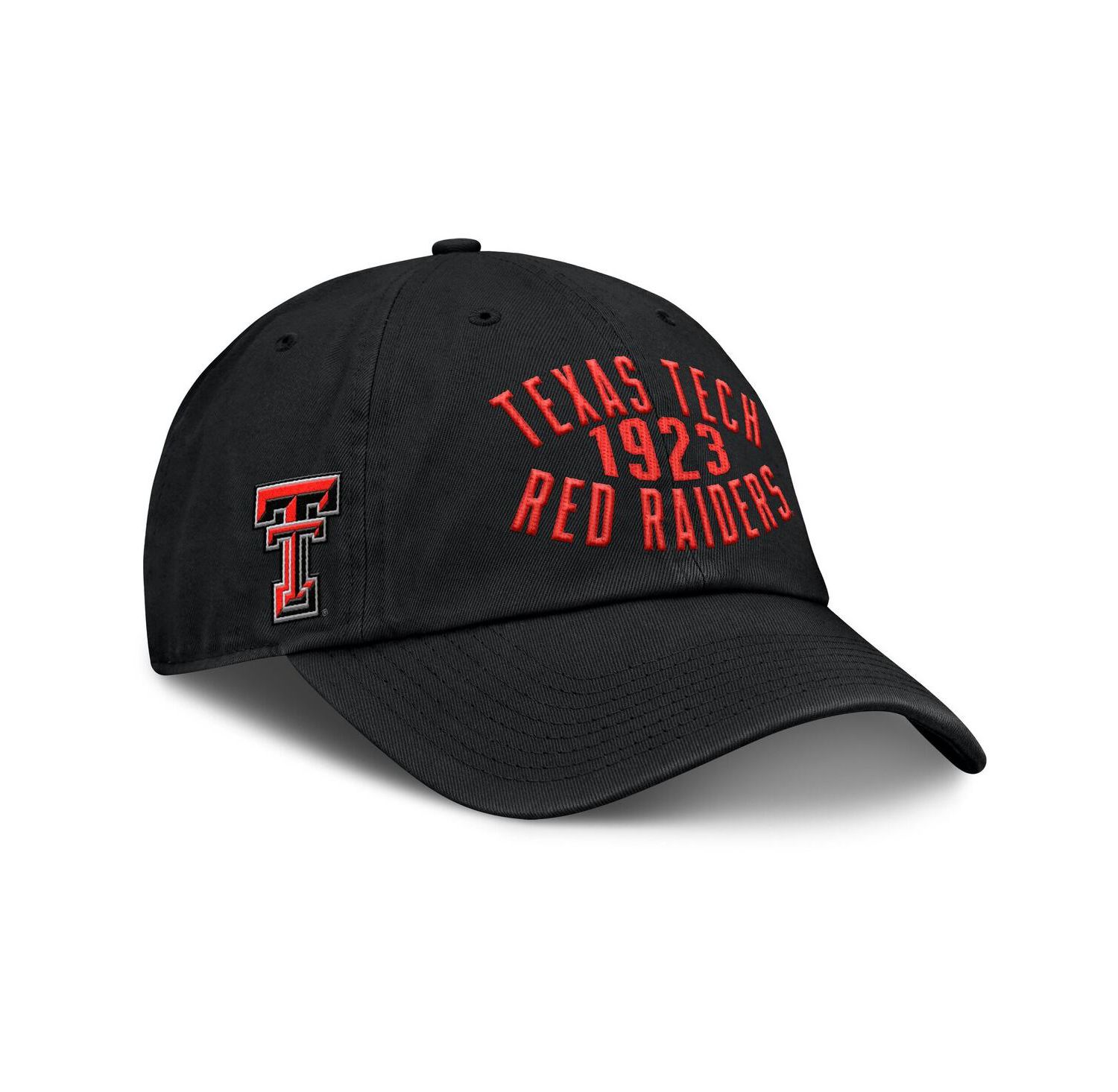 Men's Black Texas Tech Red Raiders Archer Adjustable Hat
