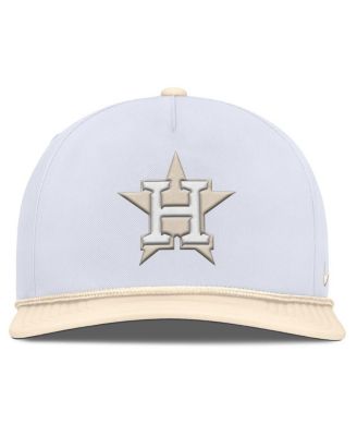 Men's White/Cream Houston Astros Pro Performance Snapback Hat