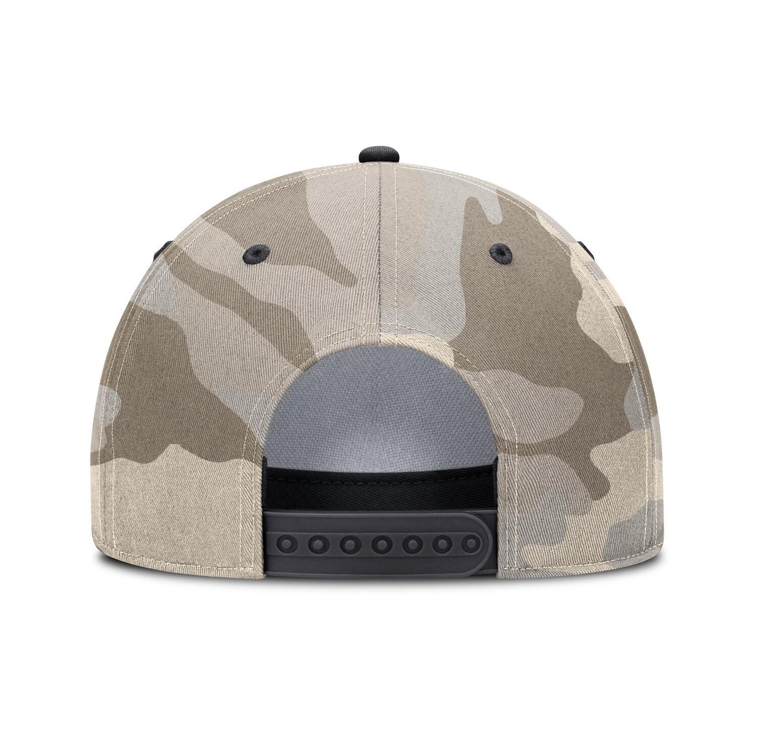 Men's Natural Chicago Cubs Camo Pack Rise Adjustable Hat