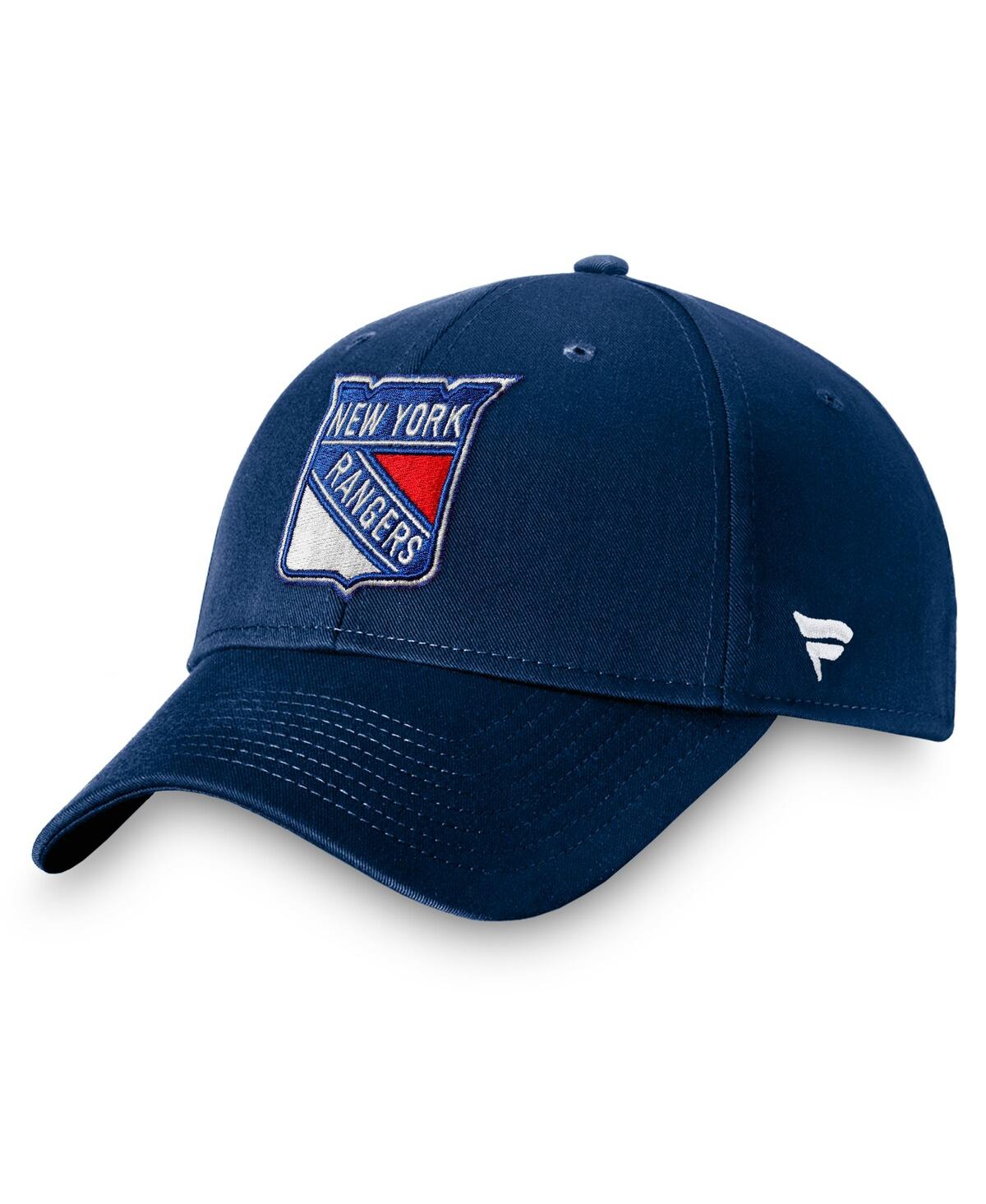 Men's Navy New York Rangers Core Adjustable Hat - Navy