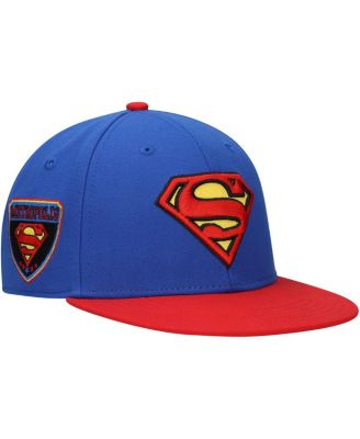 Lids - Big Boys and Girls Royal Superman Comic Under visor Snapback Hat