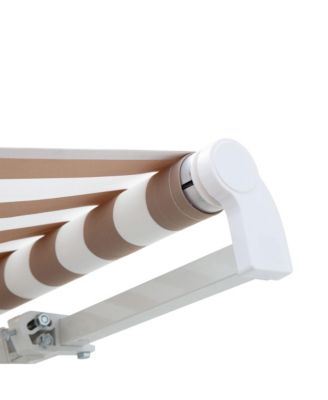 12'x8' Retractable Patio Awning/Sun Shade for Outdoor PatioMulti