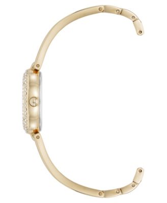 Women's Quartz Gold-Tone Metal Alloy Bracelet Watch Set, 18mm