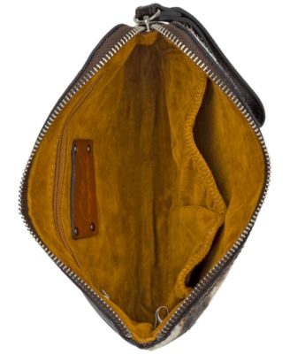 Cassini Calf Hair Wristlet