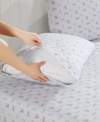 Whimsical Printed Microfiber 4-Pc. Sheet Set, Full