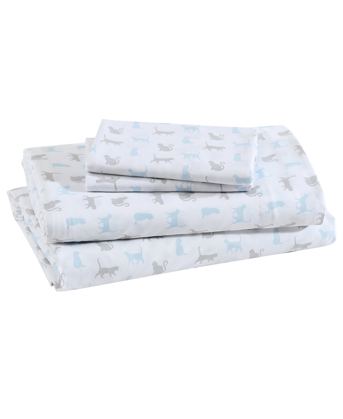 Beatrice Home Fashions Whimsical Printed Microfiber 4-Pc. Sheet Set