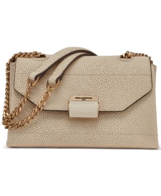 KARL LAGERFELD PARIS - Liana Small Leather Shoulder Bag