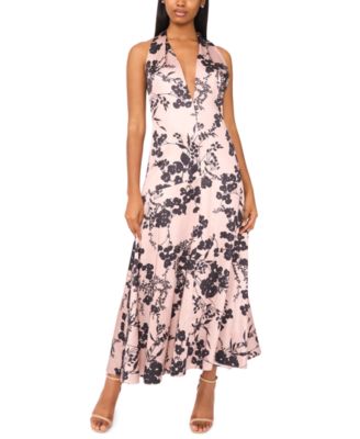 Parker - Women's Shadow Floral Nia Satin Maxi Dress