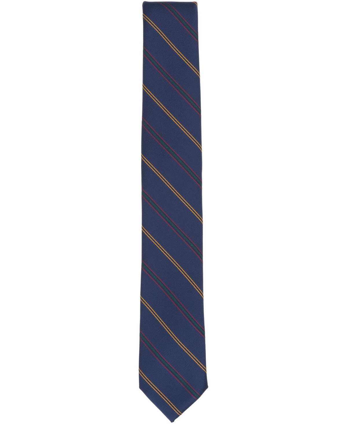 Bar Iii Men's Montrose Stripe Pattern Tie, Macy's Exclusive In Blue