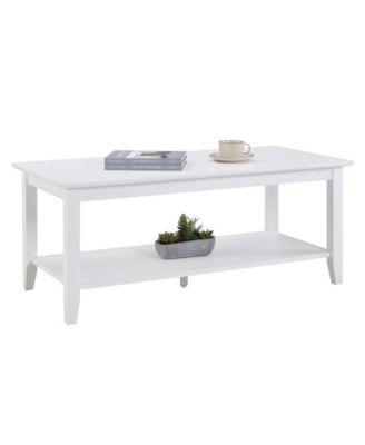 20" Wood American Heritage Rectangle Coffee Table