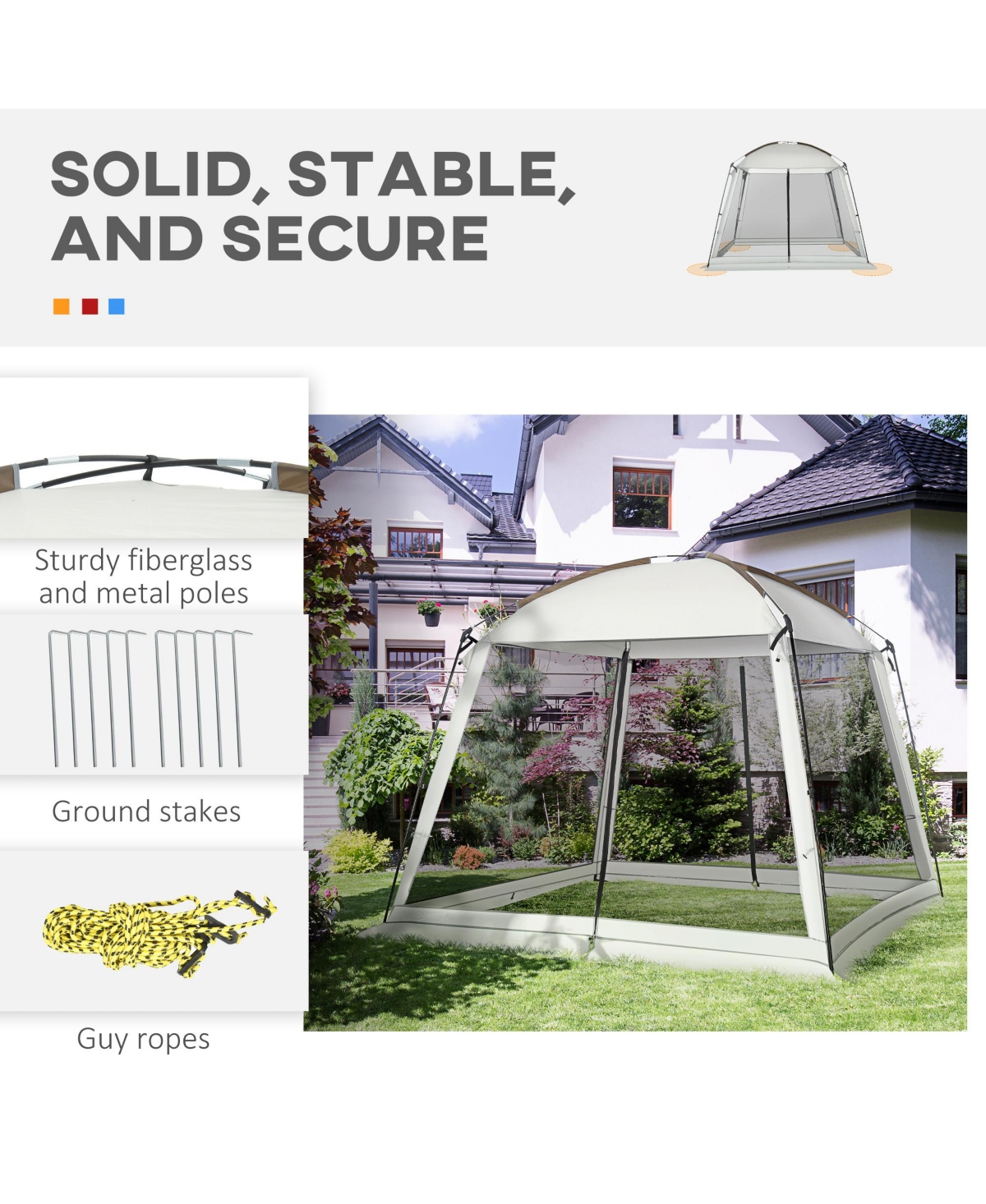 Outsunny Screen Tent