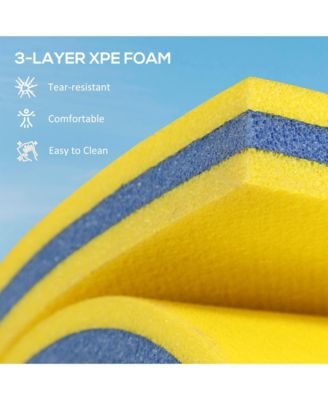 9' x 6' Lily Pad Floating Mat, Floating Water Pad for Lake,