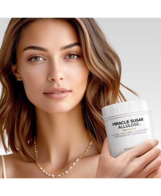 Miracle Sugar Allulose Powder All-purpose Zero Calorie Allulose Sweetener 3 Month Supply Rare Sugar Alternative 35.27 Oz
