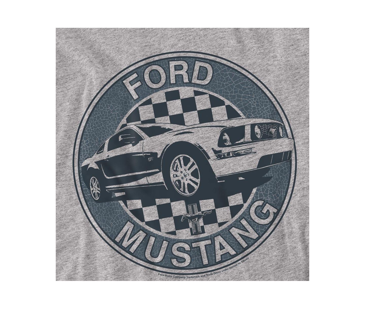 Мужская футболка Mustang Champion, цвет: Меланжевый — фото 2