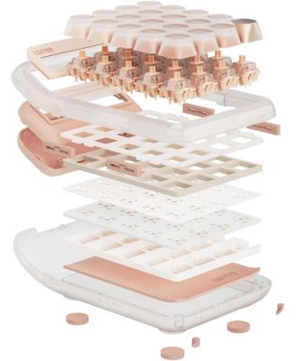 Foundation Tri-Mode Wireless Numpad with White LED Backlight, Compatible with MacOS, iOS, Windows, and Android