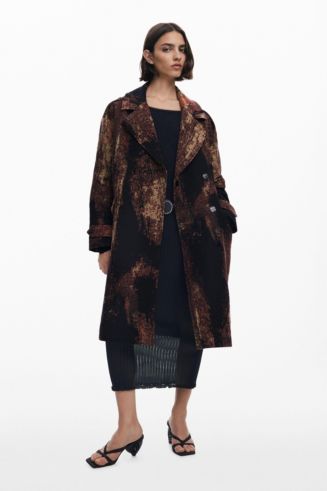 Desigual Women's Coat designed by Mr. Christian Lacroix - Macy's