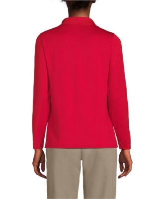Women's Long Sleeve Feminine Fit Rapid Dry Polo Shirt