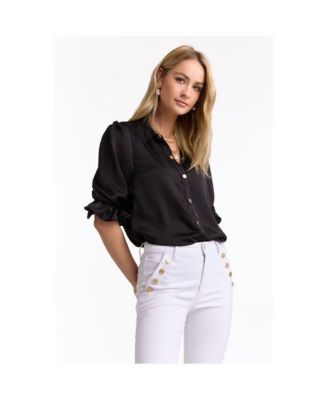 Women's Monroe Silky Bodysuit - White