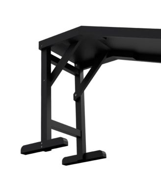 Dog Ramp w/ Non-Slip Carpet and Top Platform, 74" x 16" x 25",