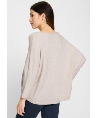 Women's Cropped Poncho