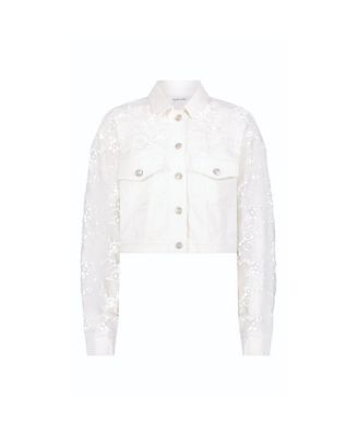 Women's Celeste Jean Jacket - White