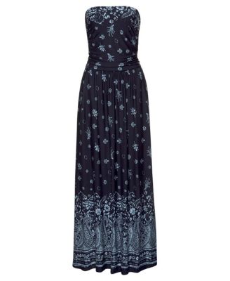Women's Bandeau Maxi Dress